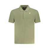 K-WAY Green Cotton Polo Shirt